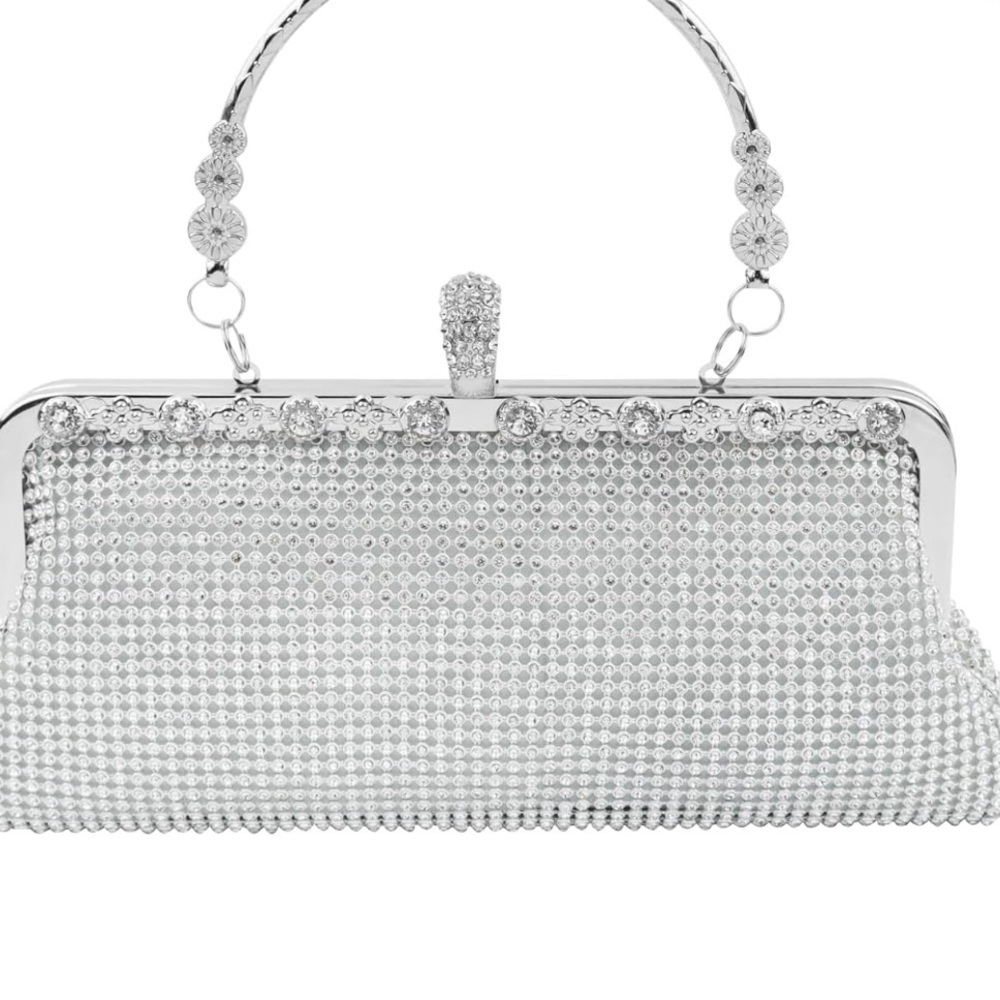 Crystal Flash Diamante Clutch